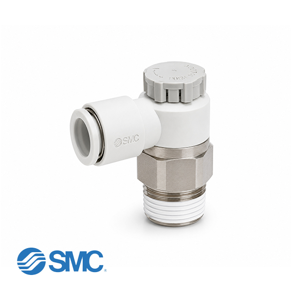 SMC AS3201F-03-10SA snelh.reg.vent (knop) 3/8”x10m