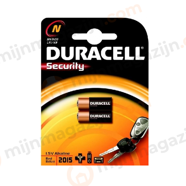 Duracell security batt N 2CT LR1 1.5V