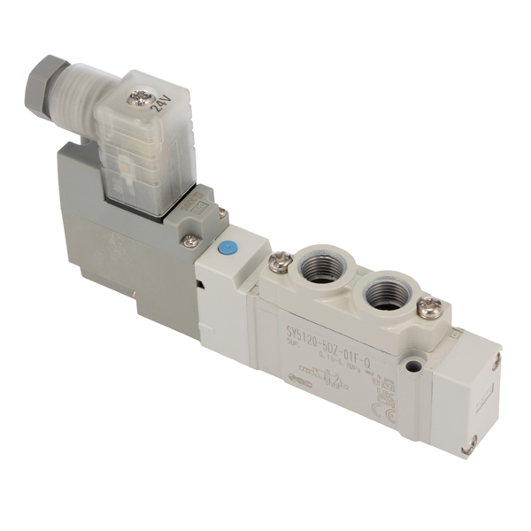 SMC SY7120-5DZE-02F-Q 5/2 ventiel 1/4 + DIN stek.