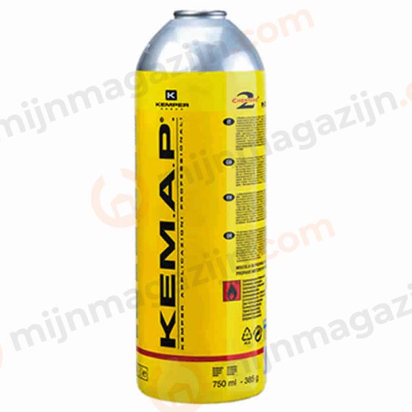 Kemap gas wegwerpcilinder 7/16″ 410ml