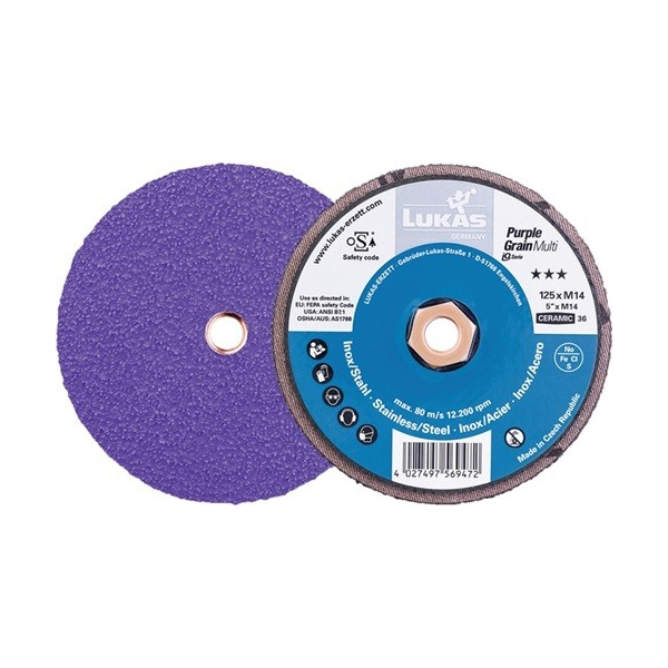 Lukas Purple Grain Multi 125xM14  P36