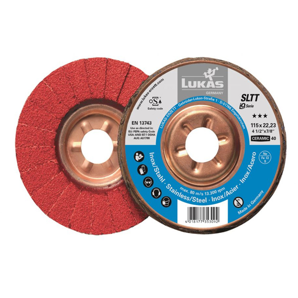 Lukas Lamellenschijf IQ 125MM Ceramic 40