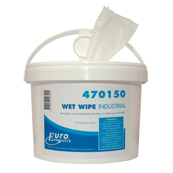 Industrial wet wipes emmer a 150stks