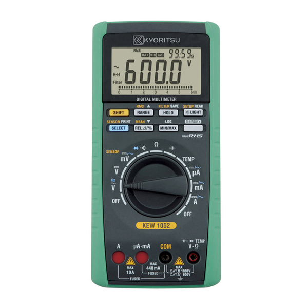 Kyoritsu 1052 TRMS multimeter 0-1000Vac/dc