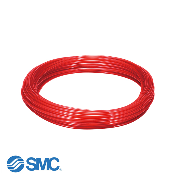 SMC PU slang 8×5 rood rol 20M