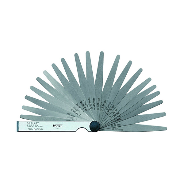 Voelermaat 0.05-1.00 13 bladen l=200mm