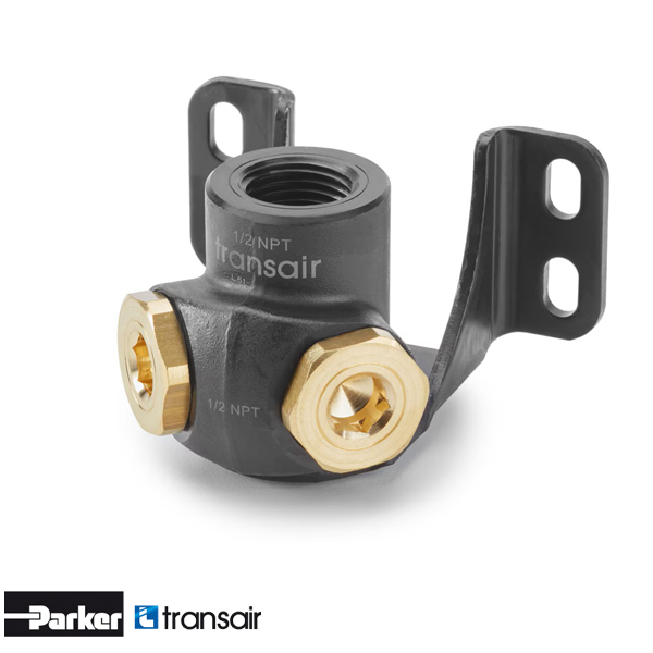 Transair 6686 21 21 muurplaat 3x 1/2