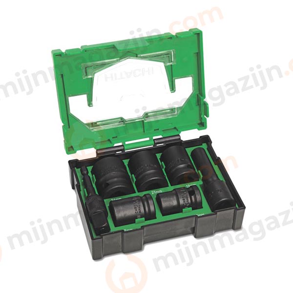 Hikoki krachtdoppenset 1/2 7-dlg