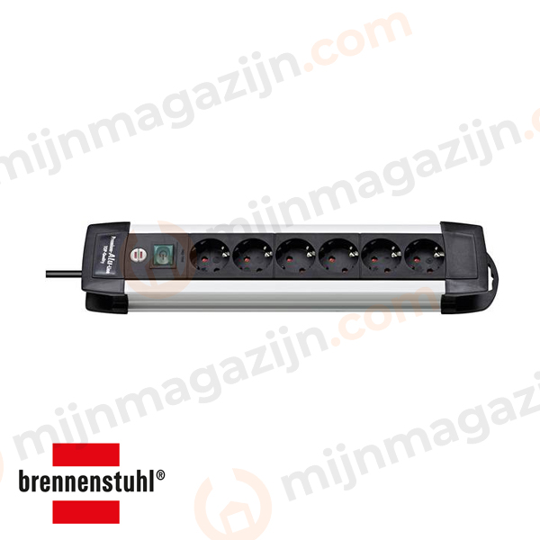 Verdeeldoos zwart 6-voudig 3M