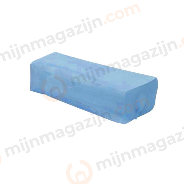 Polijstpasta Blok +-1Kg blauw alu/hoogglans