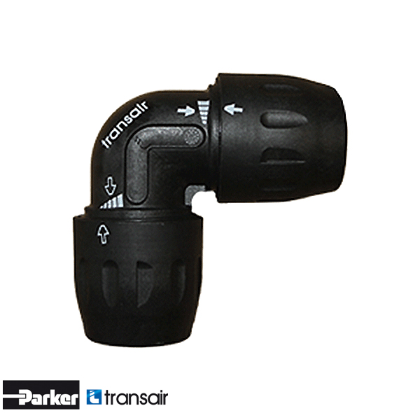 Transair 6602 17 00 kniekoppeling 90gr D17