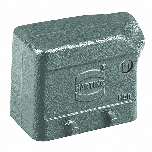 Harting 10B stekkerhuis haaks 1xM20 19300101520