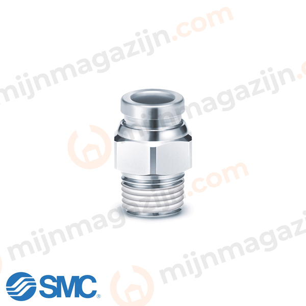 SMC KQB2H06-03S RVS/MS push-in 6×3/8