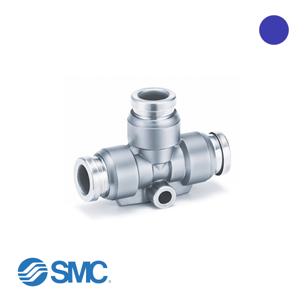 SMC KQB2T12-00 RVS/MS push-in T 12mm