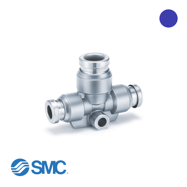 SMC KQB2T12-16 RVS/MS push-in T 12x16x12mm