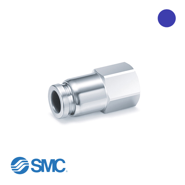 SMC KQB2F16-G03 RVS/MS push-in vrouw 16×3/8