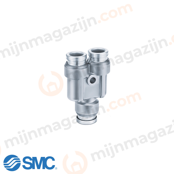 SMC KQB2U10-00 RVS/MS push-in Y 10mm