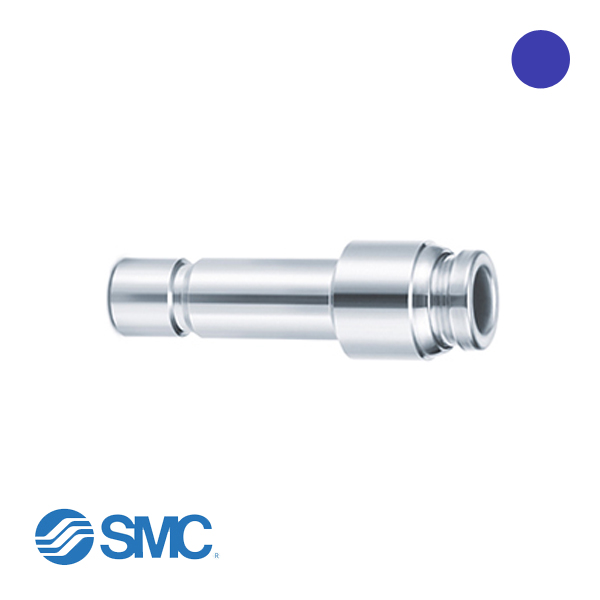 SMC KQB2R23-04 RVS/MS push-in steekverloop 3.2x4mm