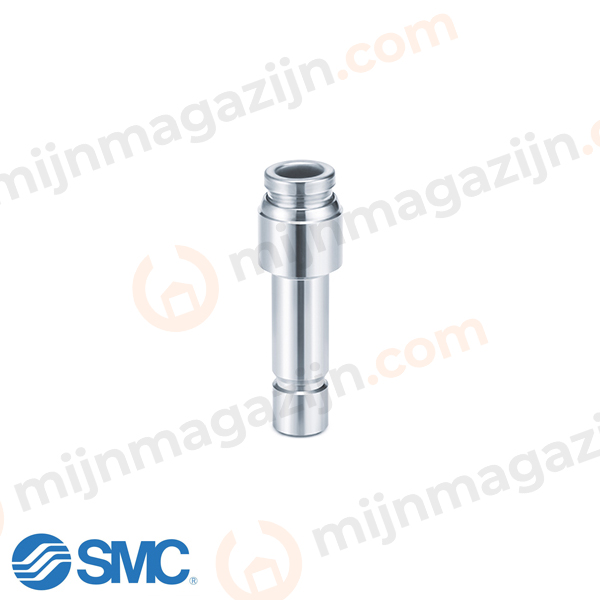 SMC KQB2R10-12 RVS/MS push-in steekverloop 10x12mm
