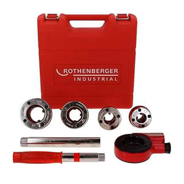 Rothenberger 70669E draadsnijset 1/2, 3/4, 1, 1.1/4