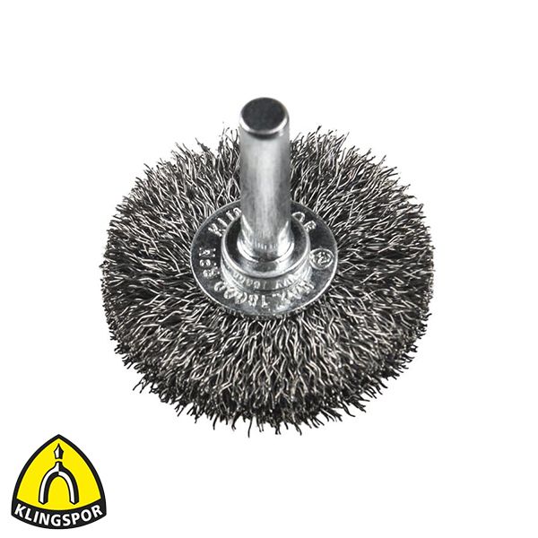 Klingspor stiftrondborstel staal 40x11mm 0.20mm