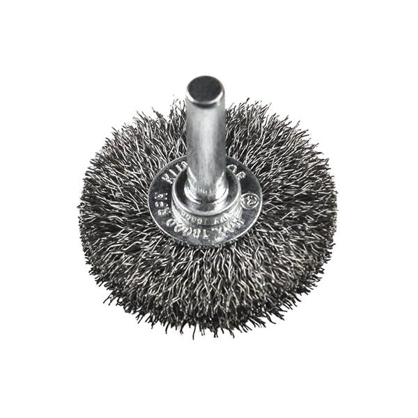 Stiftrondborstel Staal rond 80x15mm draad 0.30mm