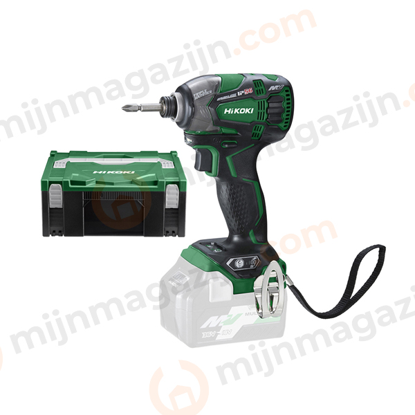 Hikoki WH36DCWRZ slagschroevendr. 1/4″ 2x 2.5Ah