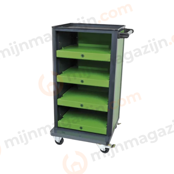 Kukko K-Cubeboxx gereedschapstrolly 4 vakken