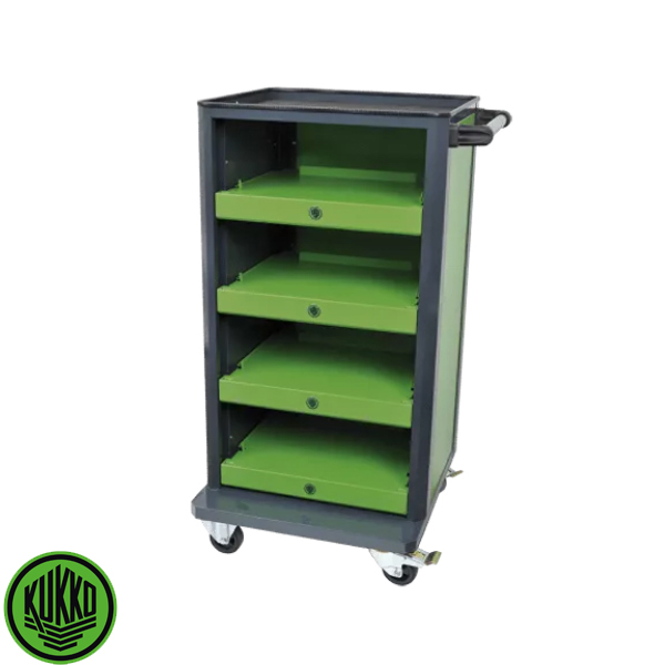 Kukko K-Cubeboxx gereedschapstrolly 4 vakken