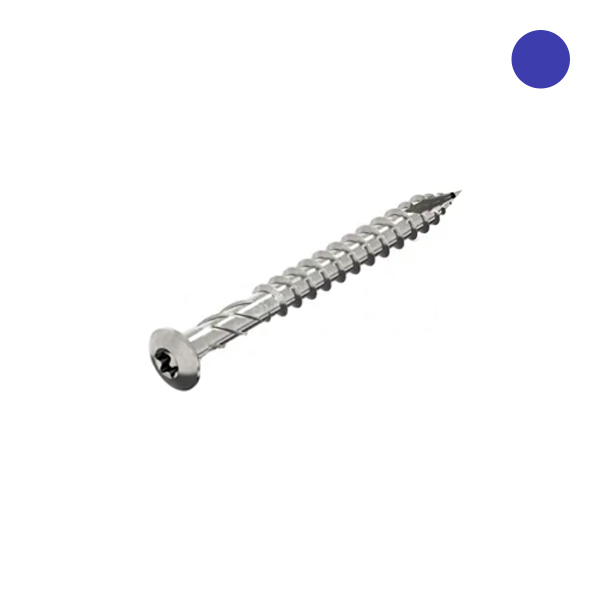 Vlonderschroef TX25 5x40mm gecoat RVS