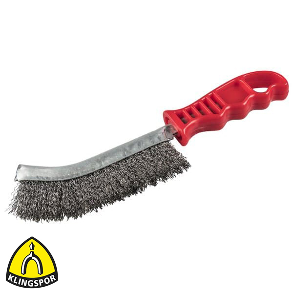 Klingspor lasborstel staal 0.30mm gegolfd