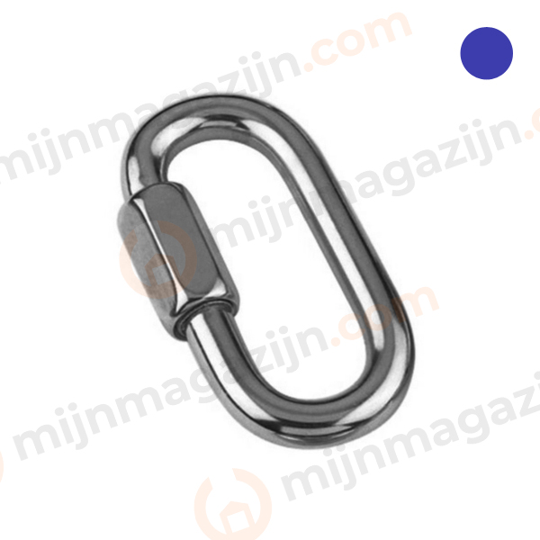 Noodschalm 6mm RVS A4