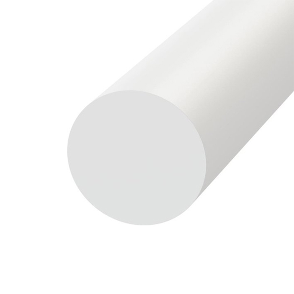 POM rondstaf wit 120mm L=1000mm