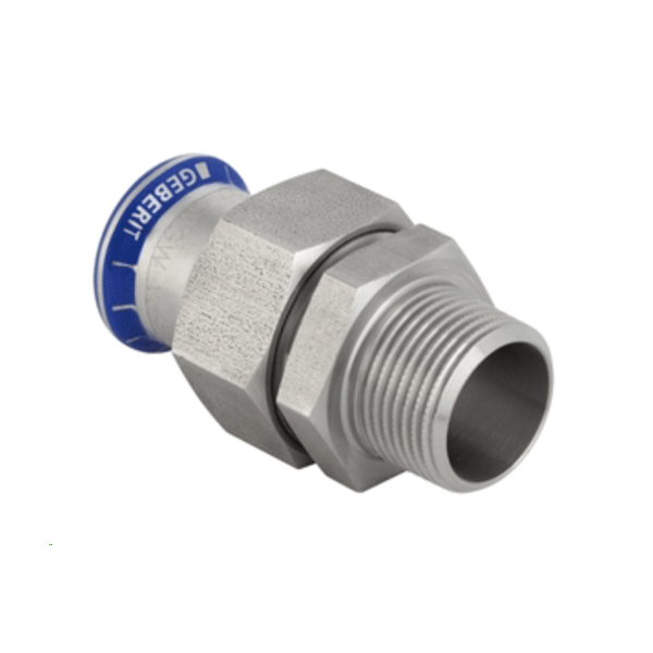 Pers 3D-koppeling 316L DVGW 28×1″ bud.