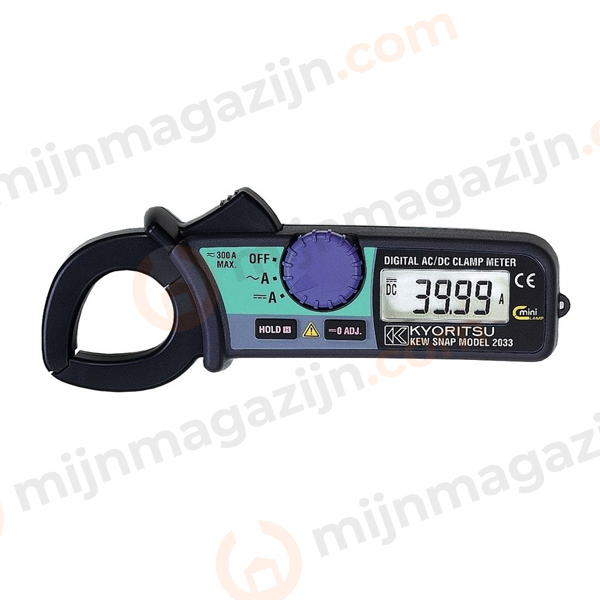 Kyoritsu 2033 stroomtang 300A AC/DC