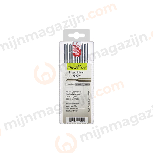 Pica Dry 4030 graphite vullingen 10 stuks