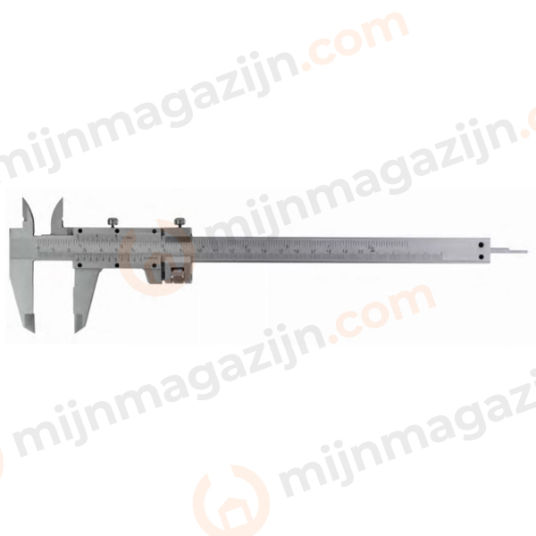 MIB schuifmaat RVS 300x55mm met fijninstelling