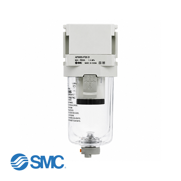 SMC AFM20-F02-D luchtfilter 0.3um 1/4″