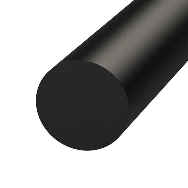 POM rondstaf zwart 20mm L=1000mm