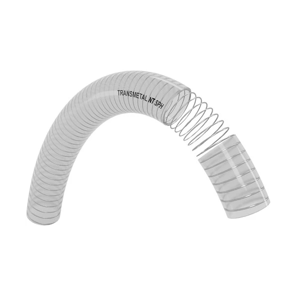 Transmetal PU/PVC transparant 40mm