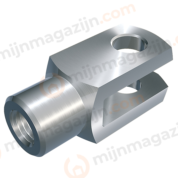 Gaffel M10x20mm RVS A4 ex. clip