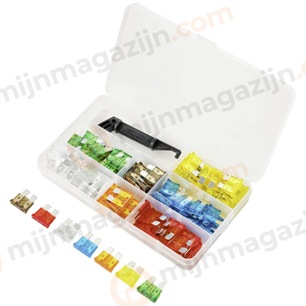 Steekzekering standaard 100 delig assortiment