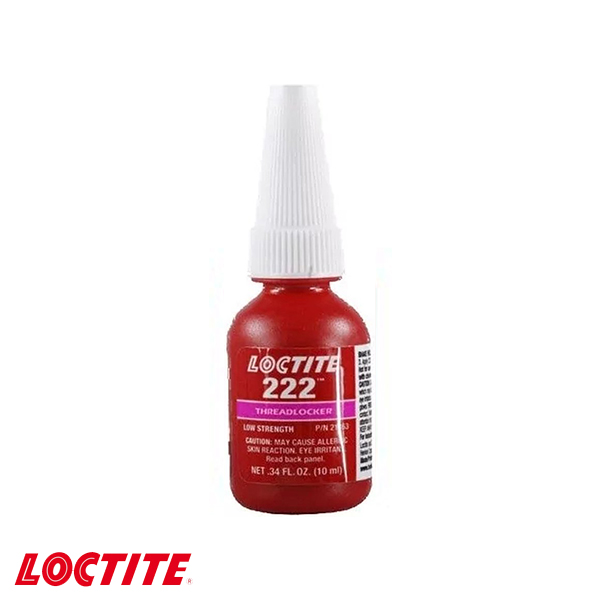 Loctite schrdrdborg laag-nsf  222-10 ML