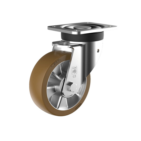 Zwaarlast zwenkwiel ALU/PU 150mm 730KG