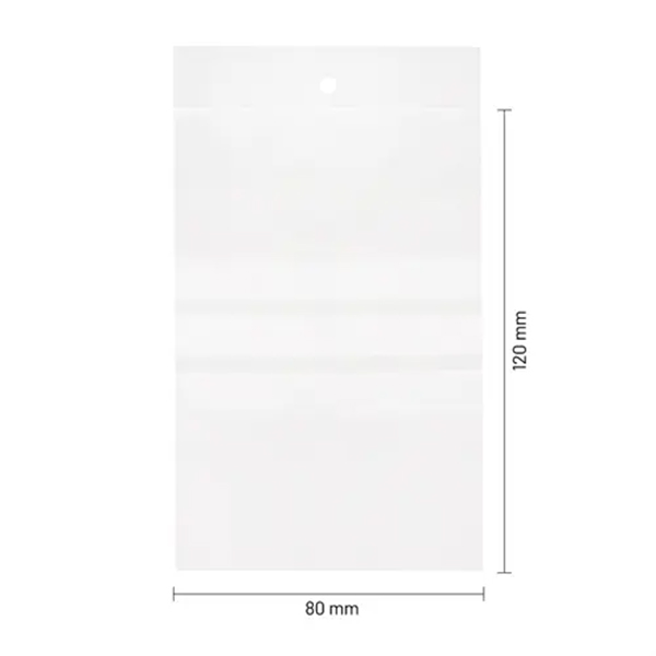 Gripzakje met schrijfvlakken (A7) 80x120mm LPDE 90