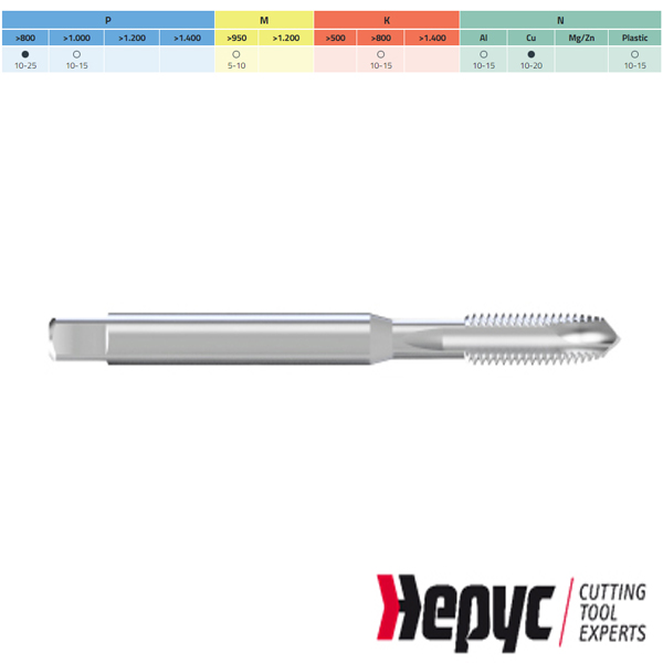 Hepyc HSSE Machinetap D371 M4.0x0.75