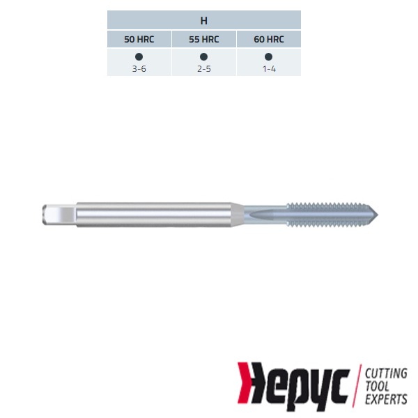Hepyc HM TICN+ Machinetap D371 M3.0x0.50 versterkt