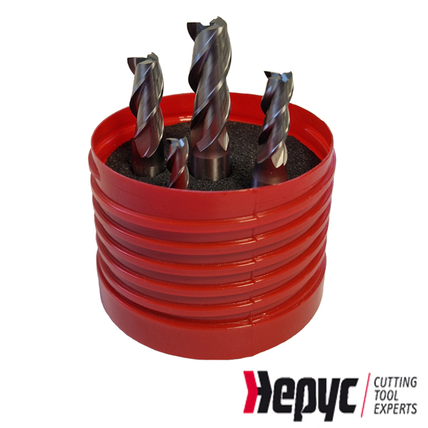 Hepyc 3-snijder HSSE universeelfrees set 4dlg