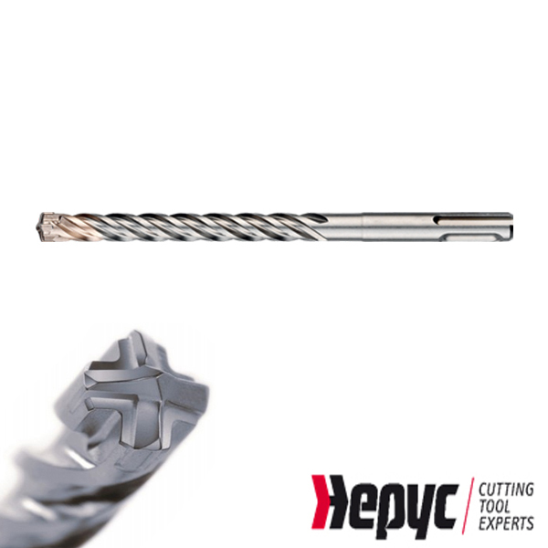 Hepyc betonboor SDS-PLUS 4-snijder 20×300 b=250