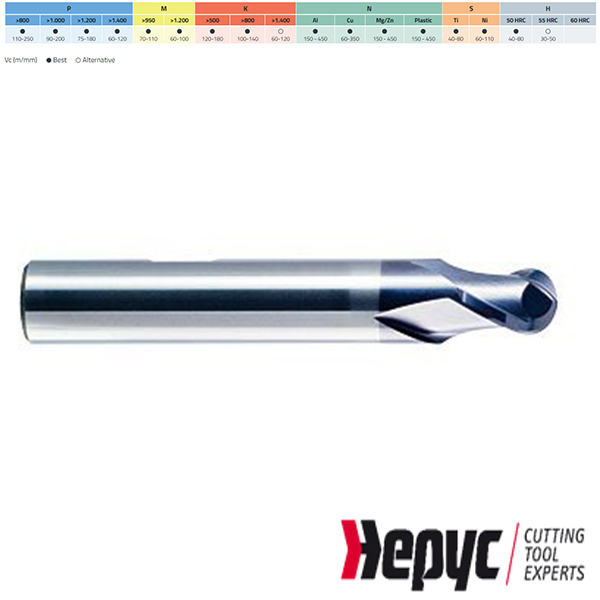 Hepyc Radiusfrees HM TIALN2Z/30 10mm